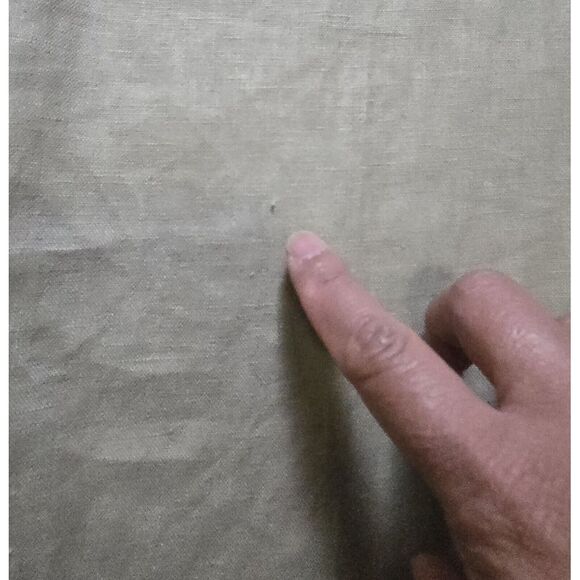 J Crew Mens Linen Pants 32x32 (34×31)  Chino Tan Straight Leg Trousers - Picture 11 of 13